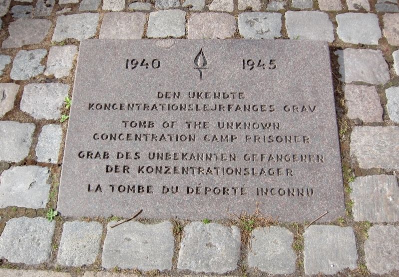 Tomb of the Unknown Concentration Camp Prisoner Marker image. Click for full size.