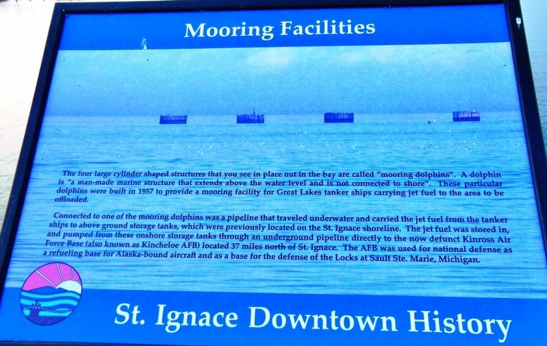 Mooring Facilities Marker image. Click for full size.