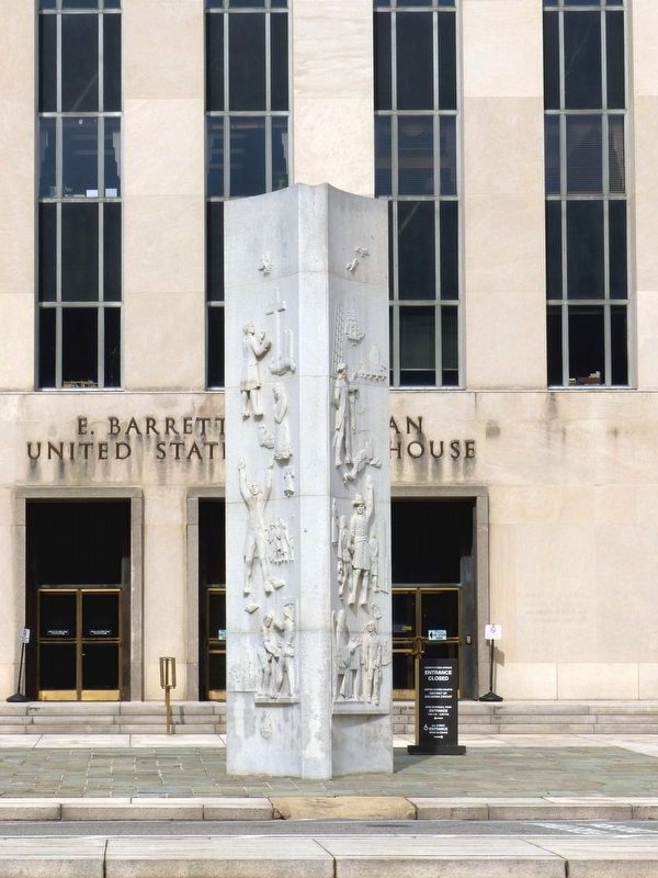 Trylon of Freedom Marker. Click for full size. Trylon of Freedom Marker image. Click for full size.