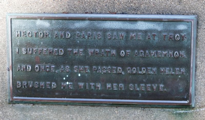 The Trojan Column Plaque, Left Side. Click for full size. The Trojan Column Plaque, Left Side image. Click for full size.