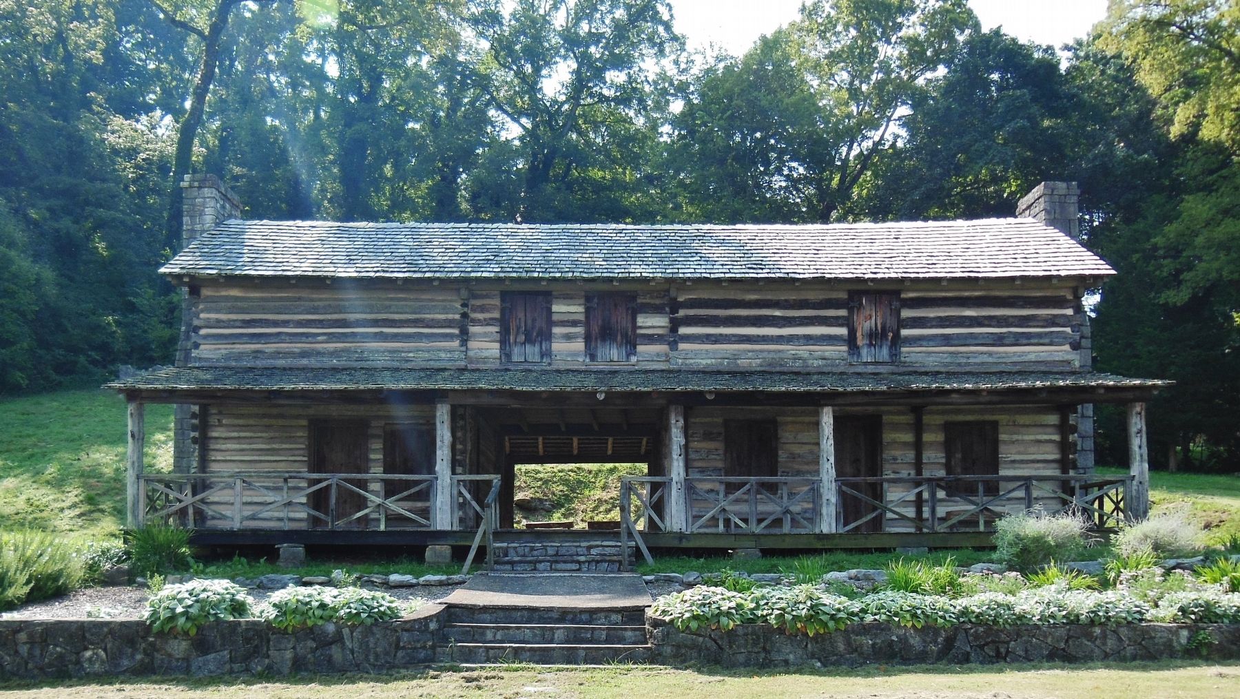 McFarland House (John Ross House) (<i>located across street from marker</i>) image. Click for full size.