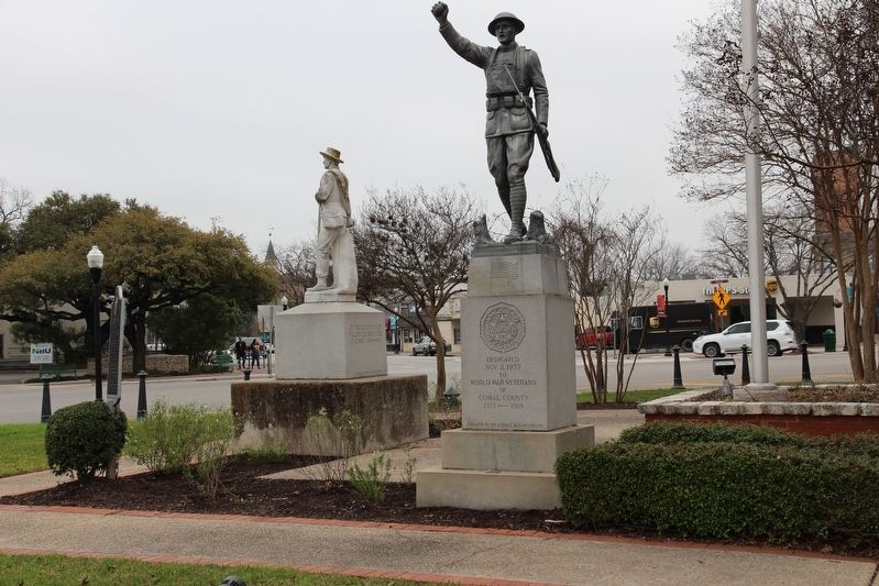Comal County, C.S.A. Marker. Click for full size. Comal County, C.S.A. Marker image. Click for full size.