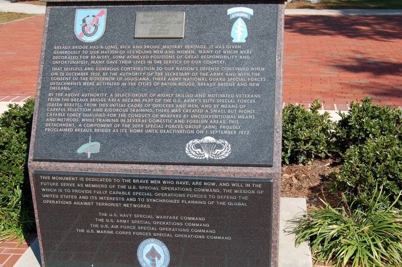 Cajun Warrior Marker. Click for full size. Cajun Warrior Marker image. Click for full size.