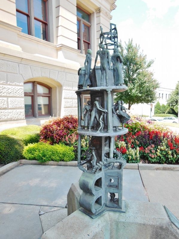 "Expelled Because of Color" Sculpture. Click for full size. "Expelled Because of Color" Sculpture image. Click for full size.
