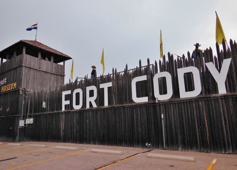 Fort Cody Trading Post & Museum (<i>located near marker</i>) image. Click for full size.