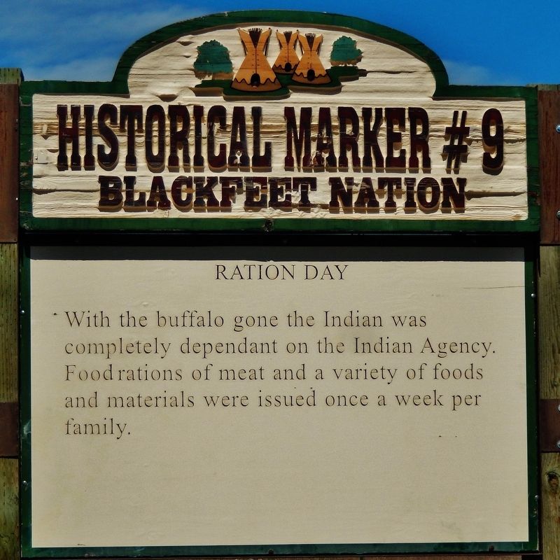 Ration Day Marker image. Click for full size.