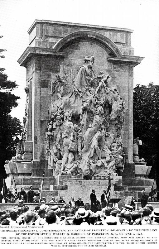 Princeton Battle Monument image. Click for full size.