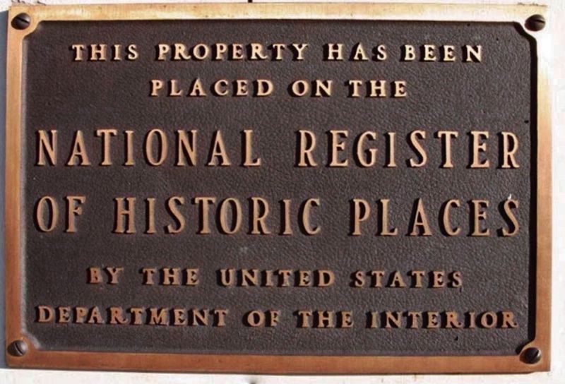 Cooke City General Store National Register of Historic Places plaque image. Click for full size.