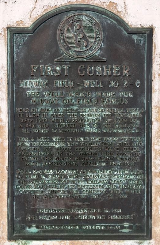 Well No. 2-6 Marker. Click for full size. Well No. 2-6 Marker image. Click for full size.