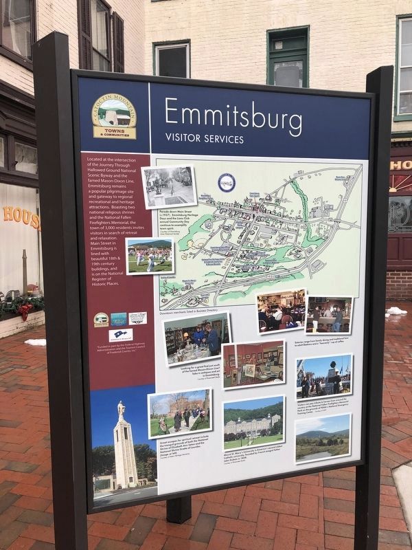 Emmitsburg Marker image. Click for full size.