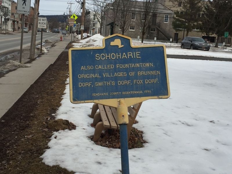 Schoharie Marker image. Click for full size.
