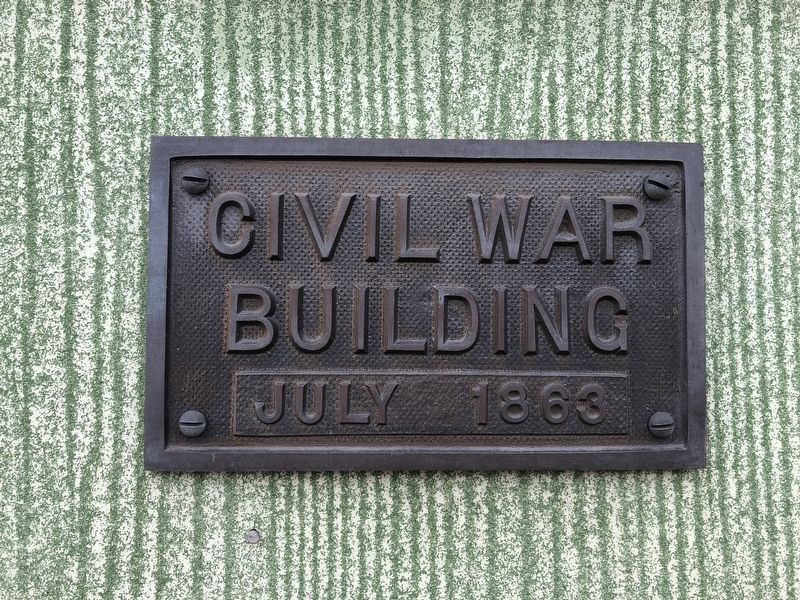 Plaque on building image. Click for full size.