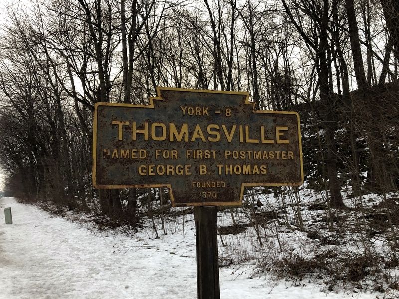 Thomasville Marker image. Click for full size.