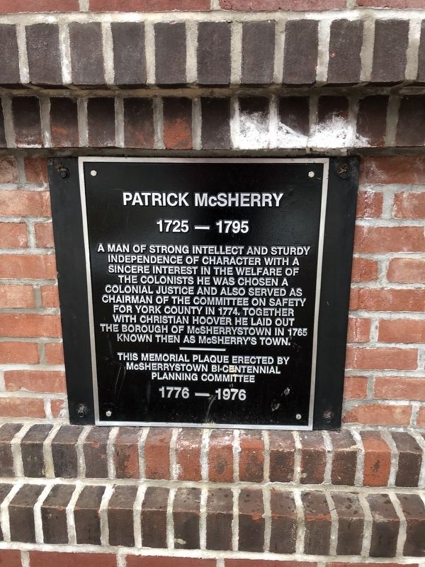Patrick McSherry Marker image. Click for full size.