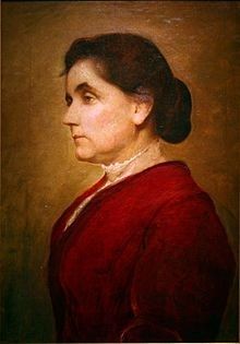 Jane Addams, "The Mother of Social Work" image. Click for full size.