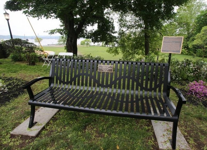 Bench by the Road: Cynthia Hesdra Marker image. Click for full size.