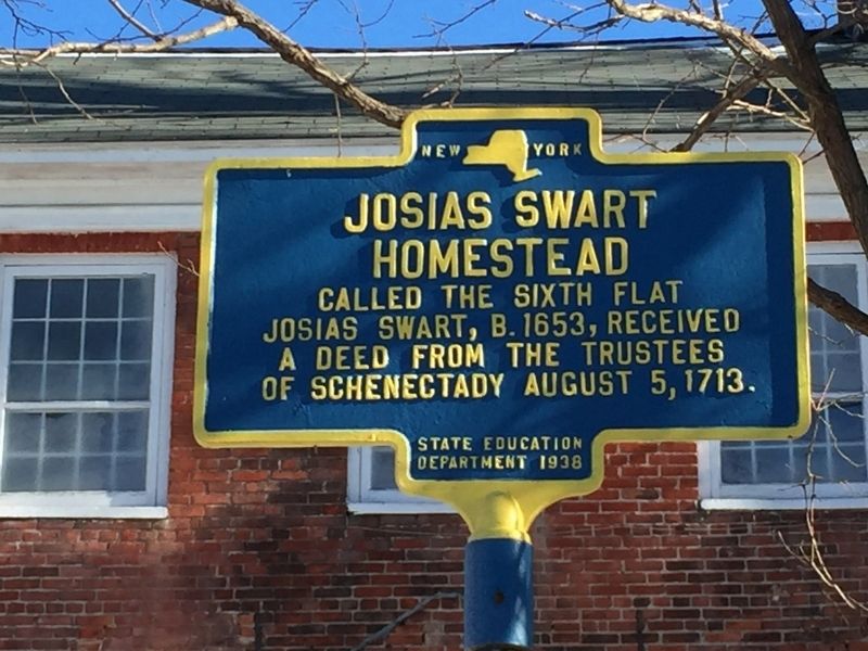Josias Swart Homestead Marker image. Click for full size.