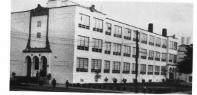 Old Booker T. Washington High School 1923-1976 image. Click for full size.