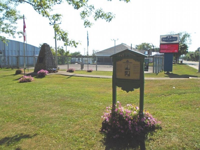 Parc municipal/ Municipal Park Marker. Click for full size. Parc municipal/ Municipal Park Marker image. Click for full size.