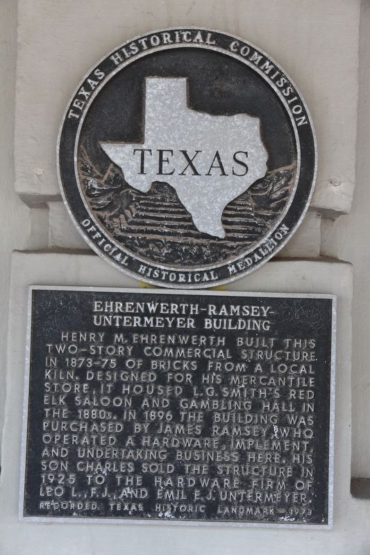 Ehrenwerth-Ramsey-Untermeyer Building Marker image. Click for full size.