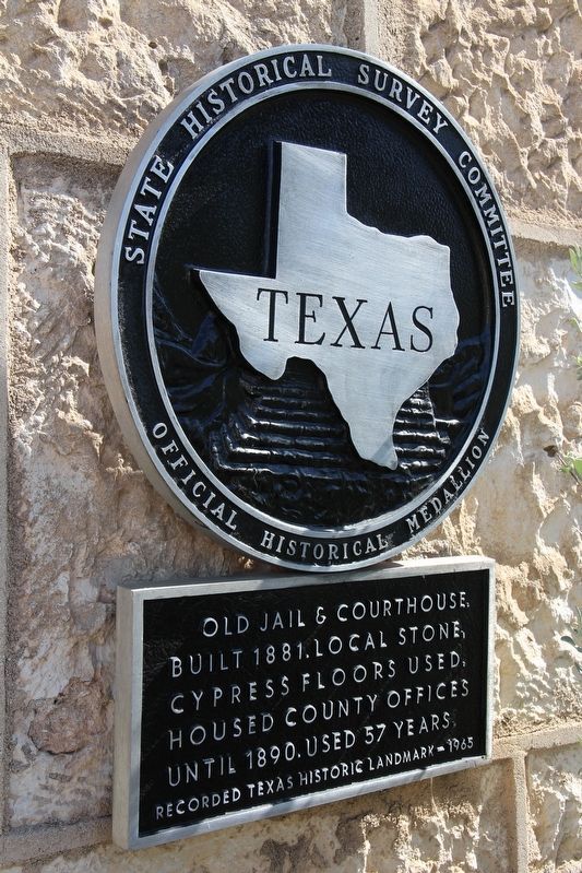 Old Jail & Courthouse Marker image. Click for full size.