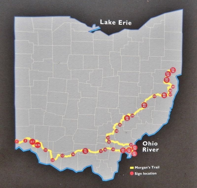 Marker detail: Morgan's Raid in Ohio image. Click for full size.