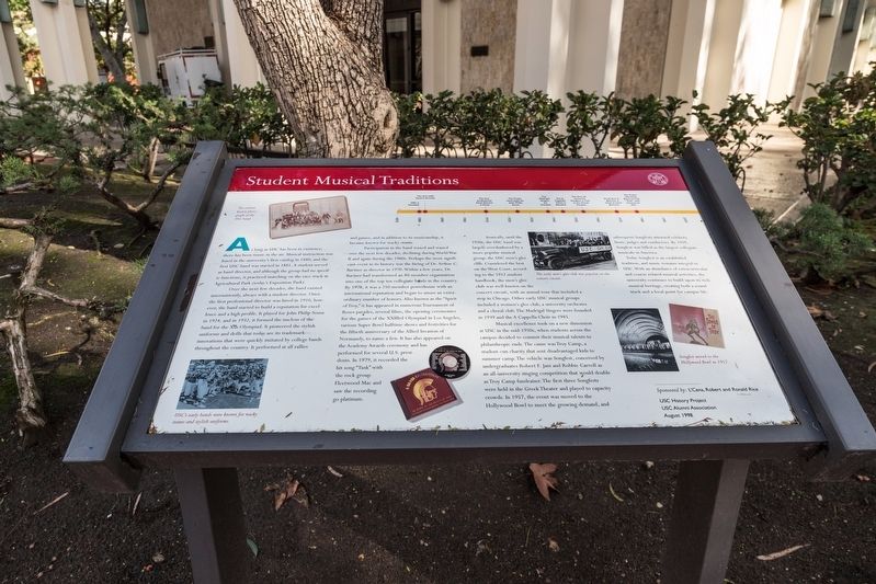 Student Musical Traditions Interpretive Panel image. Click for full size.