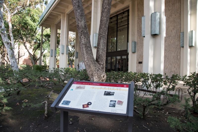 Student Musical Traditions Interpretive Panel image. Click for full size.
