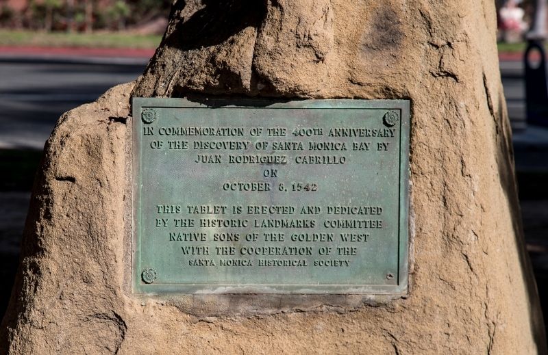 The Discovery of Santa Monica Tablet image. Click for full size.