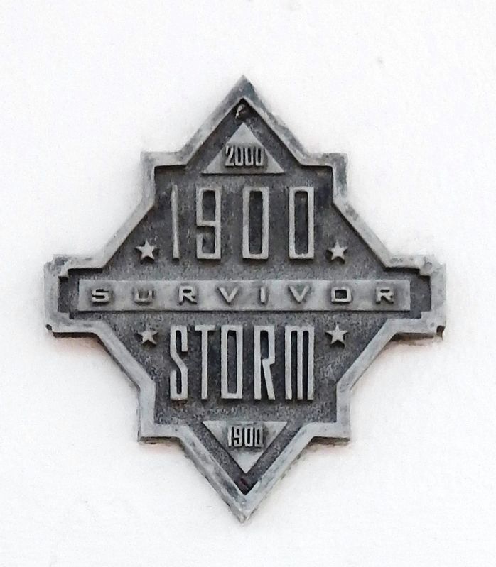 Galveston 1900 Storm Survivor Plaque image. Click for full size.