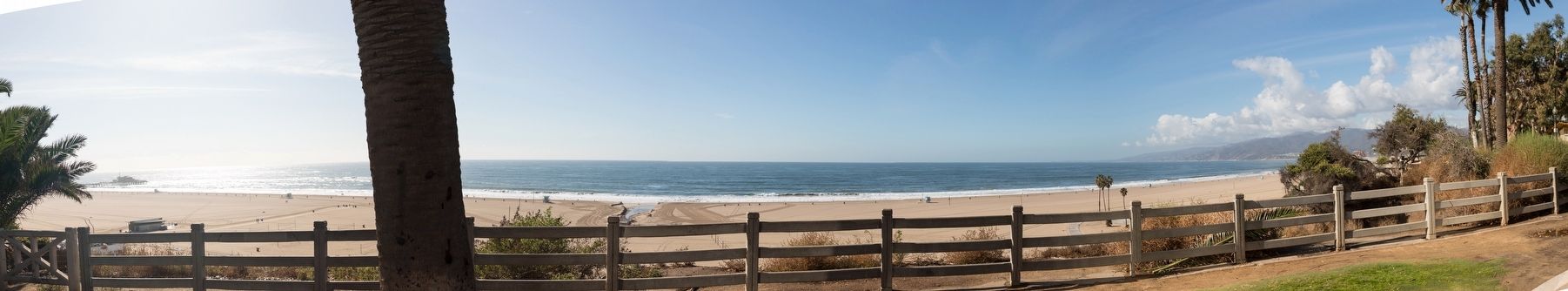 Panoramic view from the John P. Jones Monument image. Click for full size.