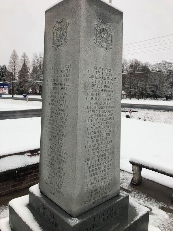 Veterans Memorial. Click for full size. Veterans Memorial image. Click for full size.
