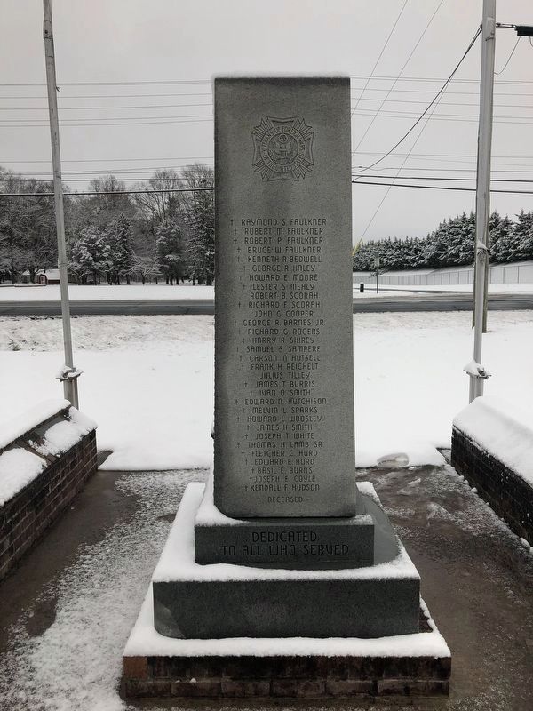 Veterans Memorial. Click for full size. Veterans Memorial image. Click for full size.