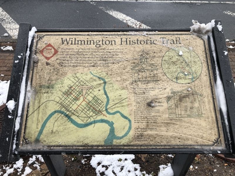 Wilmington Historic Trail Marker image. Click for full size.