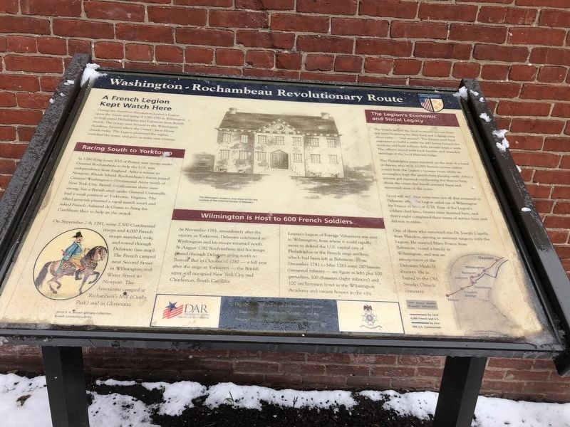 A French Legion Kept Watch Here Marker image. Click for full size.
