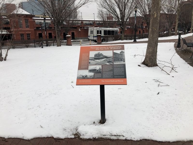 The Great Railroad Boom Marker. Click for full size. The Great Railroad Boom Marker image. Click for full size.