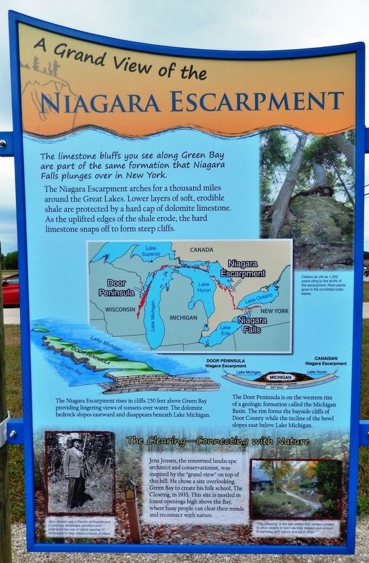 Niagara Escarpment Marker image. Click for full size.
