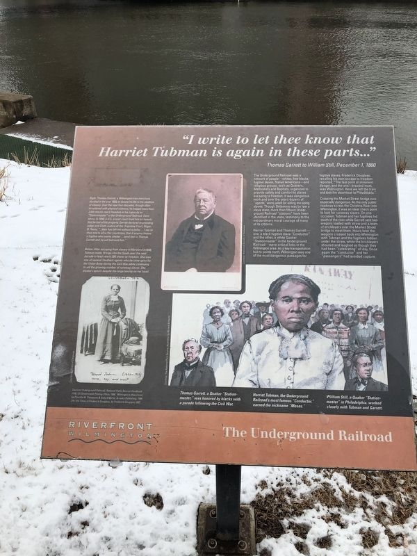 The Underground Railroad Marker image. Click for full size.