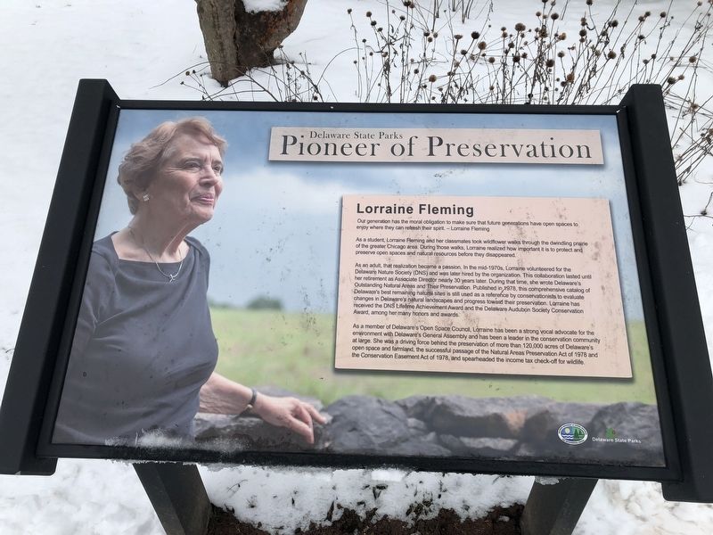 Lorraine Fleming Marker. Click for full size. Lorraine Fleming Marker image. Click for full size.
