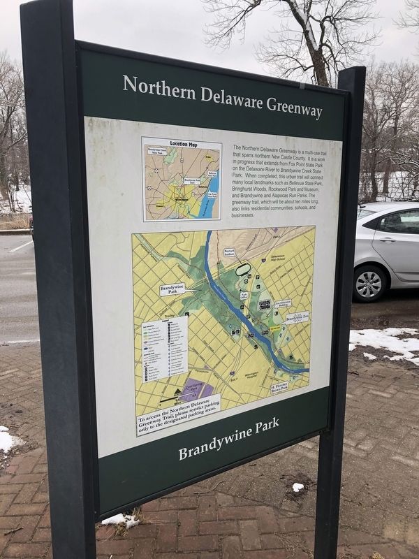 Northern Delaware Greenway Map. Click for full size. Northern Delaware Greenway Map image. Click for full size.