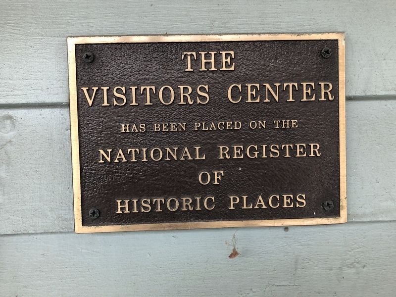 The Visitors Center Marker image. Click for full size.