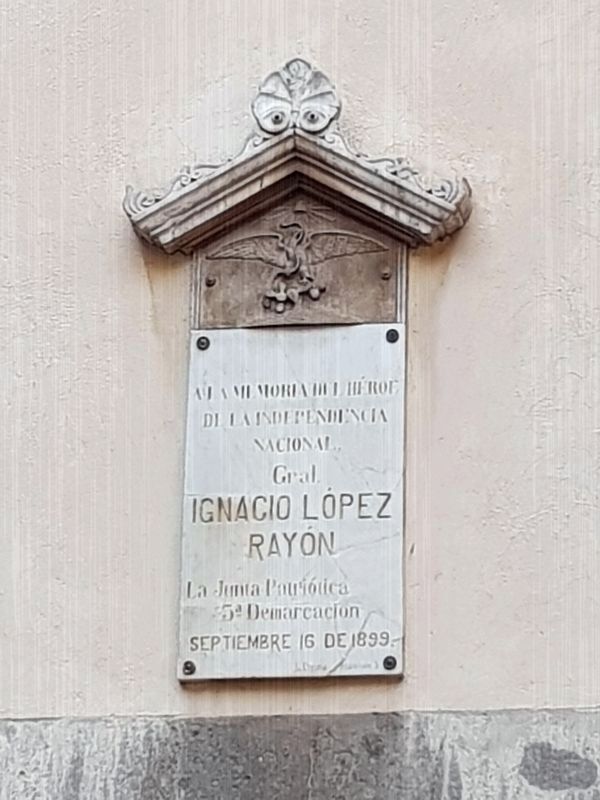 Ignacio López Rayón Marker image. Click for full size.