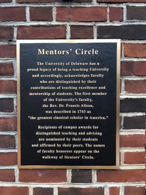 Mentors' Circle Marker image. Click for full size.