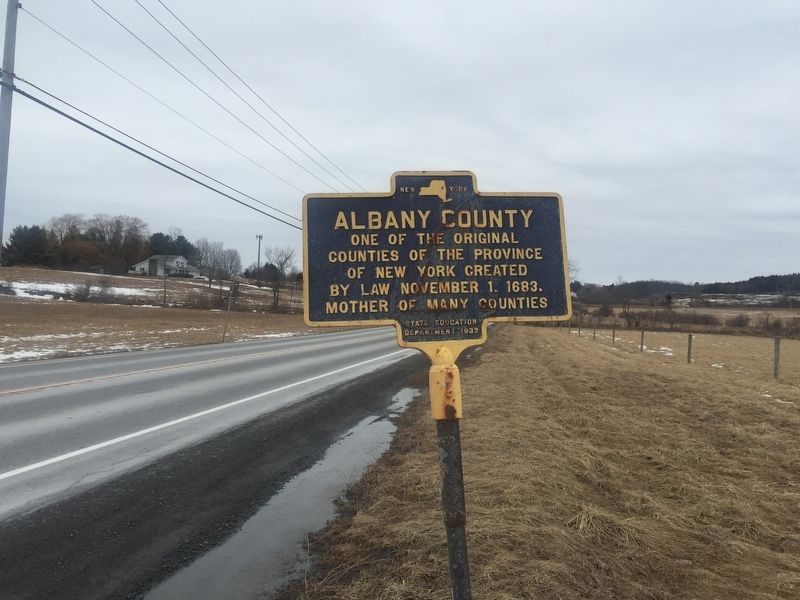 Albany County Marker image. Click for full size.