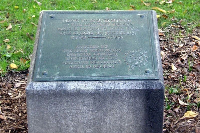 The Provost Prison Marker image. Click for full size.