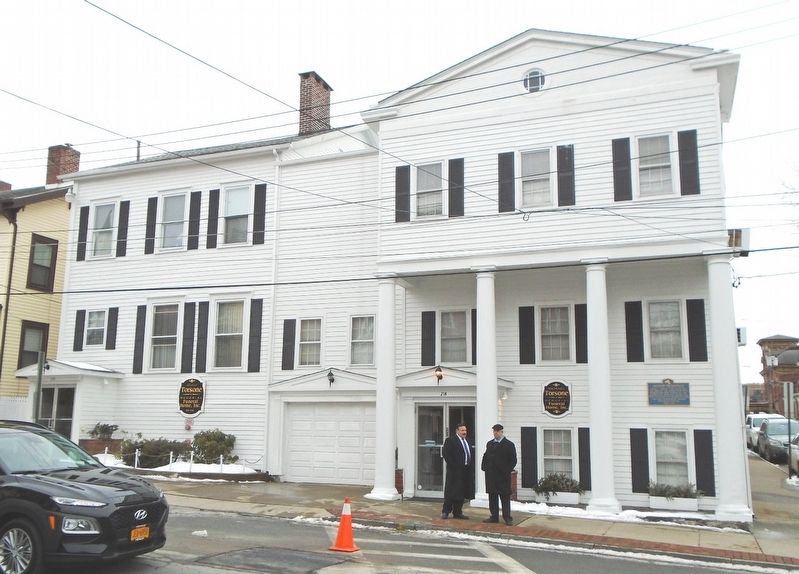 Vassar Residence and Marker. Click for full size. Vassar Residence and Marker image. Click for full size.