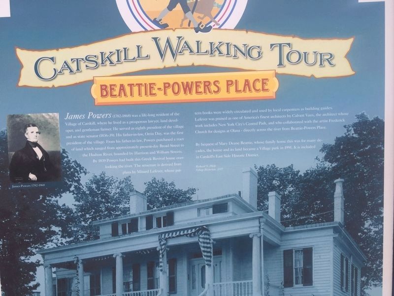 Catskill Walking Tour Marker image. Click for full size.