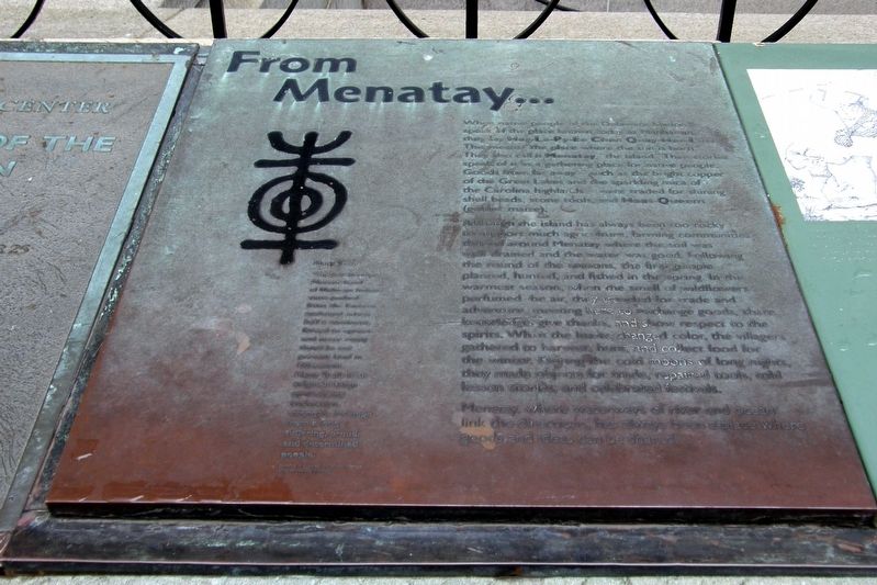 From Menatay... Marker. Click for full size. From Menatay... Marker image. Click for full size.