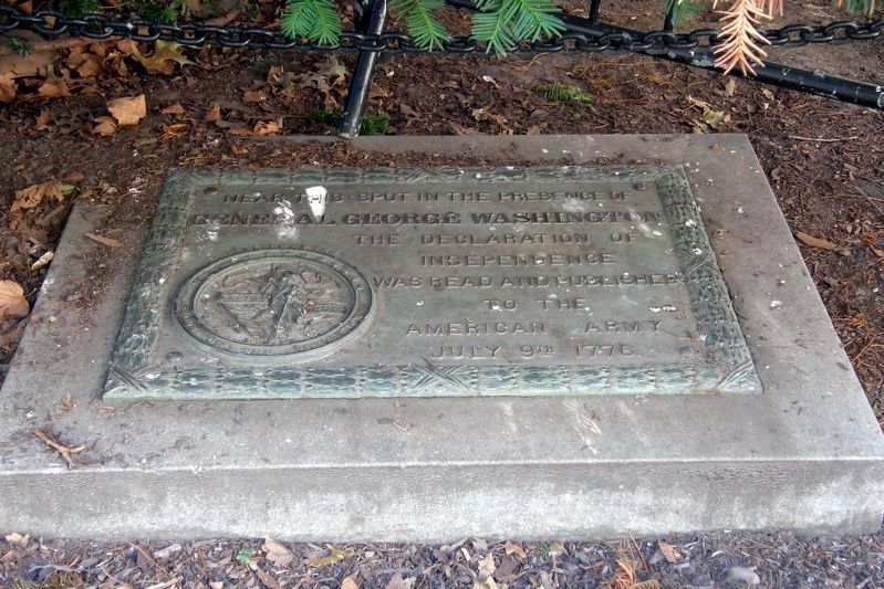 The Declaration of Independence Marker image. Click for full size.
