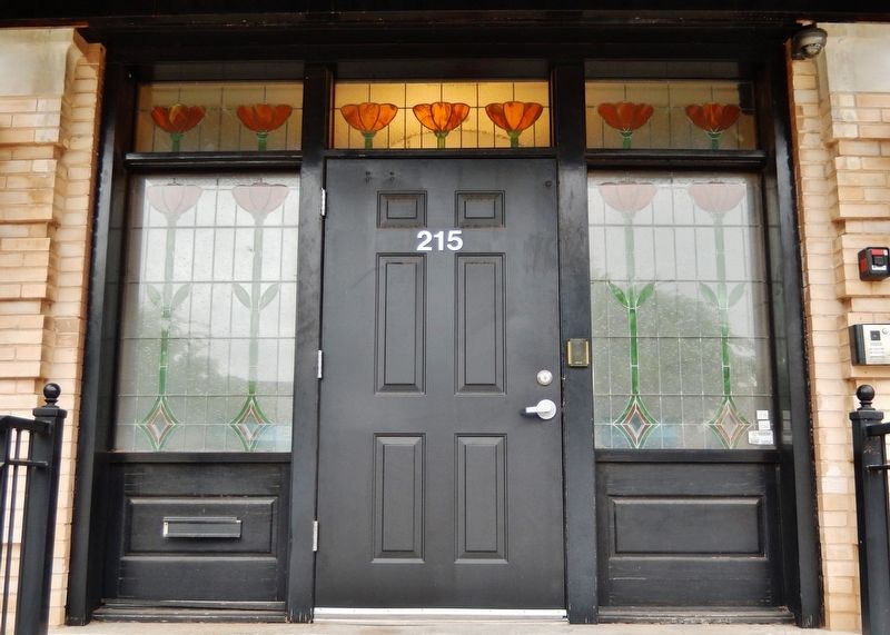 Historic Hadden Hall (<i>entryway detail</i>). Click for full size. Historic Hadden Hall (<i>entryway detail</i>) image. Click for full size.